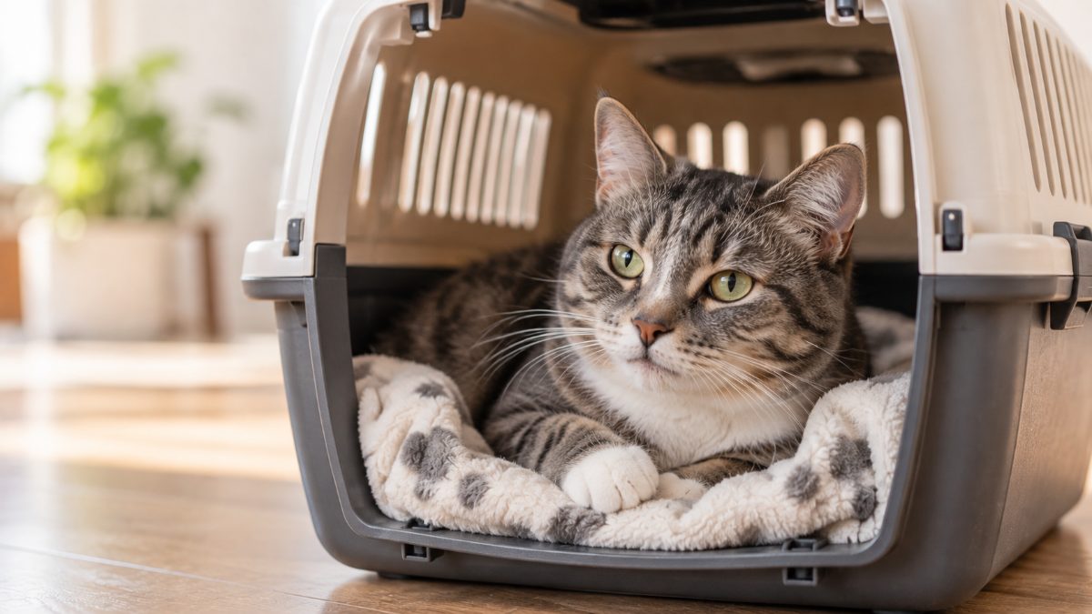Como levar o gato ao veterinário sem estresse